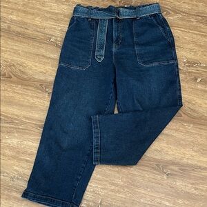 Time and Tru Paperbag waist jean